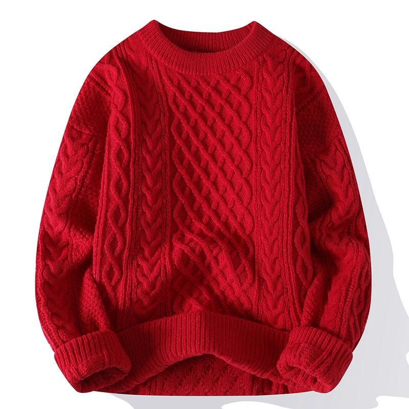 Fashionable sweaters for New Year Christmas and Spring Festival, warm and comfortable with rich colors