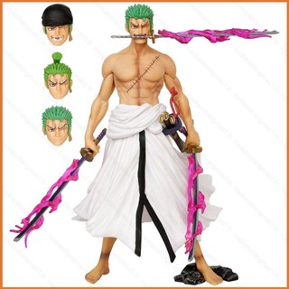 Wilk โมเดลฟิกเกอร์ One Piece Roronoa Zoro สี่หัว ของเล่น ของสะสม สําหรับตกแต่งบ้าน