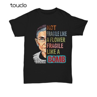 เสื้อยืด ผ้าฝ้าย พิมพ์ลาย Rbg Ruth Bader Ginsburg เหมาะกับของขวัญ แฟชั่นสําหรับผู้ชาย