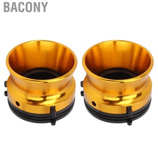 Bacony 1 Pair 10 Inch Opener Universal Polished Aluminum NAB Hub Adapters for Studer ReVox Akai Teac