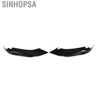 Sinhopsa Front Bumper Diffuser Easy Installation Side Splitter for Car