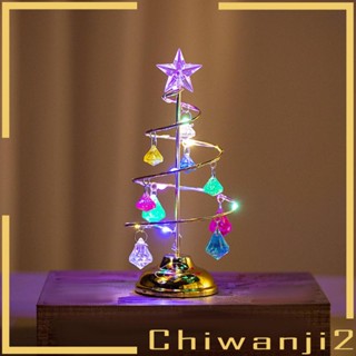 [Chiwanji2] จี้อะคริลิค Kerstboom Kleurrijk Licht