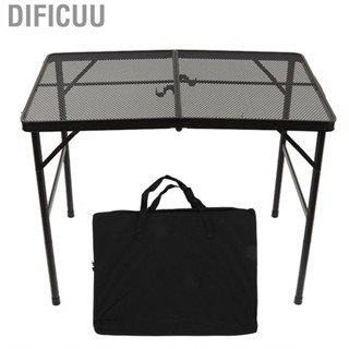 Dificuu Camping Folding Table Aluminum Alloy Ultra Light Picnic Height Adjust