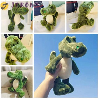 Jeromy ตุ๊กตาจระเข้ หมอนกอด ของเล่น ตุ๊กตาจระเข้ Kawaii Frosest Animal Green Stuffed Animal ของขวัญวันเกิด