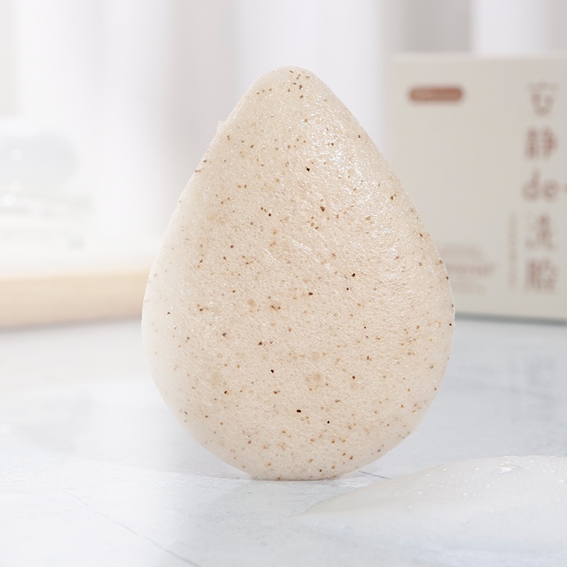 Brainbow Face Washing Konjac Sponge Narative Cleanse Exfoliator Puff Face Cleaning Sponge