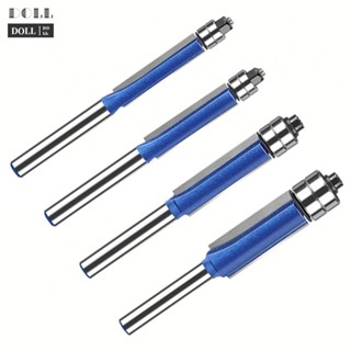 ⭐NEW ⭐4pcs 6mm Shank Trim Router Bit with Bearing Carbide Milling Cutter for Wood