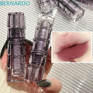 Bernardo ลิปสติก ลิปกลอส เนื้อแมตต์กํามะหยี่ กันน้ํา ติดทนนาน สีม่วง