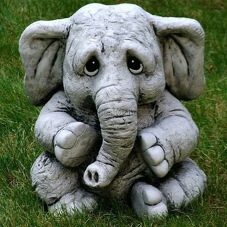 รูปปั้นช้างนําโชค 3D ทําจากเรซิน รูปช้างนําโชค สําหรับตกแต่งบ้าน