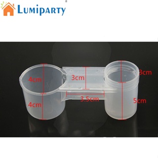 Lumiparty เครื่องจ่ายน้ําดื่มอัตโนมัติ แบบปากคู่ สําหรับสัตว์เลี้ยง