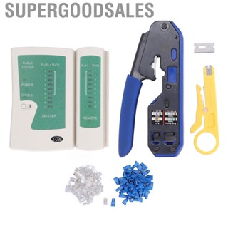 Supergoodsales RJ45 Crimping Tool Kit TerminalCrimper Wire Terminal For Cat5 Cat6