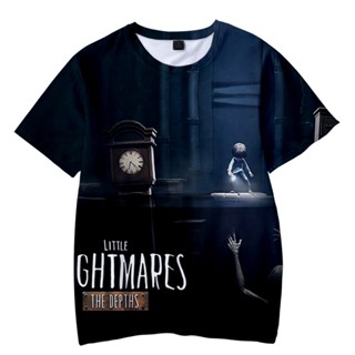 เสื้อยืด พิมพ์ลายเกม Little Nightmares สไตล์ฮาราจูกุ