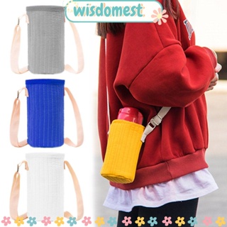 Wisdomest กล่องใส่ขวดน้ํา กันลื่น ทนความร้อน สําหรับเดินทาง กลางแจ้ง