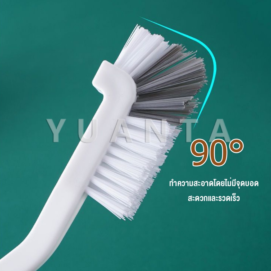 Yuanta แปรงล้างขวด ล้างแก้ว ขวดนม แก้วไวน์  25.5cm  สําหรับทําความสะอาดถ้วยแก้ว brush ราคา ถูกที่สุด ดีลบีเคเค แกลเลอรีภาพที่ 4