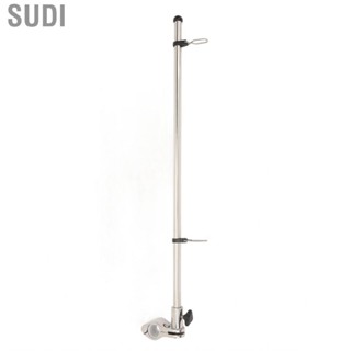 Sudi Marine Rail Mount Flag Pole  Simple Installation 560mm for 22.2 To 25mm  Diameter