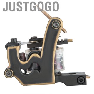 Justgogo Body Art Tattoo Machine  Professional Beauty for Beginners Liner Women and Men