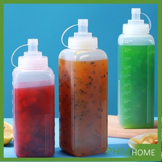 ขวดบีบซอสปรุง ขนาดใหญ่ 800ML 1000ML สําหรับใส่ซอสน้ํามันมัสตาร์ด  Jam bottle