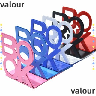 Valour ชั้นวางหนังสือ แบบเหล็ก กันลื่น เครื่องเขียน สําหรับโรงเรียน