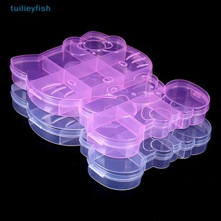 【tuilieyfish】กล่องเก็บเครื่องประดับพลาสติก สําหรับสร้อยคอ ต่างหู ยา เพชร พลอยเทียม【IH】