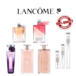 ขายน้ำหอมแบรนด์แท้ 100% Lancome La Vie Est Belle &amp; La Vie est Belle en Rose &amp; Lancome Miracle &amp; Idole EDP 2ml/5ml/10ml