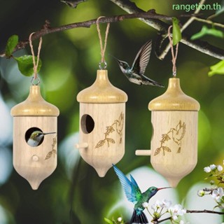 Ran บ้านนกฮัมมิ่งเบิร์ด แบบไม้ สําหรับ Nestings 4 72x1 97x1 97 นิ้ว