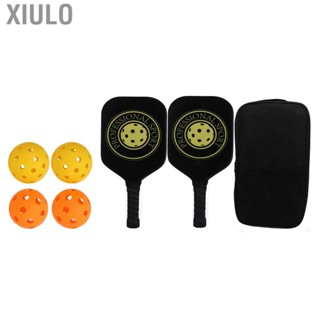 Xiulo Outdoor Pickleball Set  Raquette Sweat Absorbing for Indoor