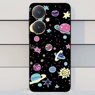 เคสโทรศัพท์ซิลิโคน TPU แบบนิ่ม ลายกระต่ายน่ารัก สําหรับ VIVO Y27 4G