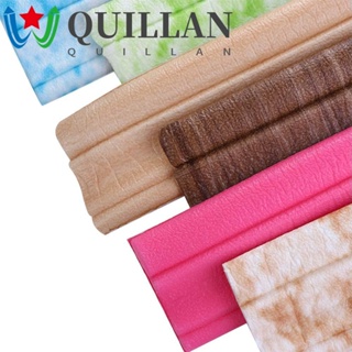 Quillan สติกเกอร์ ลายนูน 3D กันน้ํา สําหรับติดตกแต่งผนังบ้าน