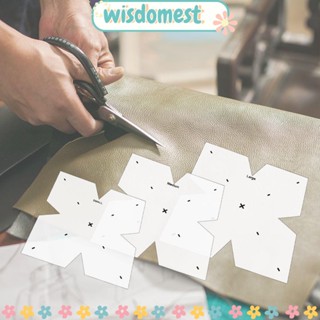 ❀WISDOMEST❀ แฟชั่นชามเสื่อทำแม่แบบ DIY เย็บผ้าเย็บปะติดปะต่อกันโปร่งใสรูปแบบคริลิคควิลท์ไม้บรรทัดงานฝีมืออุปกรณ์เสริมSupplies