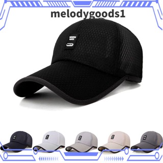 Melodygoods1 หมวกเบสบอล ปรับได้ เหมาะกับฤดูร้อน สําหรับผู้ชาย ผู้หญิง