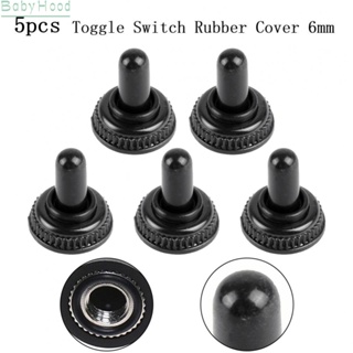 【Big Discounts】High Quality Waterproof Rubber Cap Boot for 6mm Diameter Toggle Switch Set of 5#BBHOOD