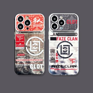 เคสซิลิโคน TPU ลายโลโก้แบรนด์ หรูหรา กันกระแทก สําหรับ iPhone 15 14 11 12 13 Pro Max 15 14 Plus