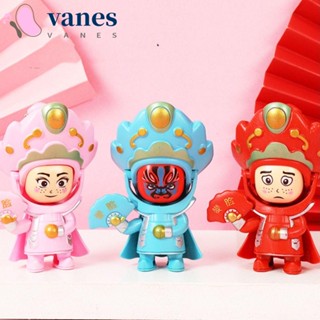 Vanes1 จี้ตุ๊กตาโอเปร่า เปลี่ยนหน้าได้ สไตล์จีน สําหรับห้อยกระเป๋า Diy