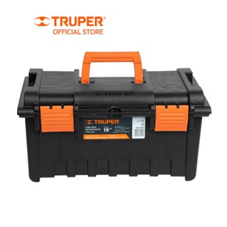 TRUPER 19781 กล่องเครื่องมือพลาสติก 19"x10.1/2x10" (CHA-19N)