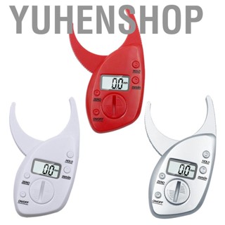 Yuhenshop Skin Fat Caliper Portable Lightweight Comfortable Grip Accurate Measurement Digital