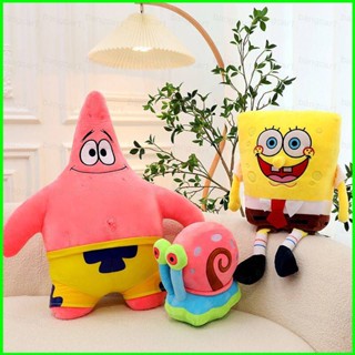 ตุ๊กตาการ์ตูน SpongeBob SquarePants Patrick Star Gary the Snail ขนาด 75 ซม. เหมาะกับของขวัญ ของเล่นสําหรับเด็ก