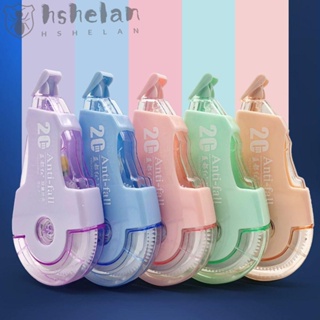 Hshelan เทปลบคําผิด ยาวพิเศษ ถอดออกได้ สีขาว สําหรับโรงเรียน 5 แพ็ค