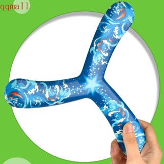 Qqmall Flying Boomerang ของเล่นโยนแผ่นบิน เพื่อการเรียนรู้ สําหรับเด็ก