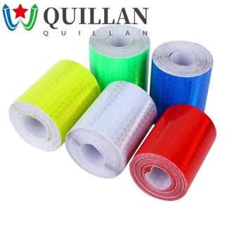 Quillan สติกเกอร์สะท้อนแสง 5*300 ซม. 5*100 ซม. มีกาวในตัว สําหรับติดตกแต่งรถยนต์