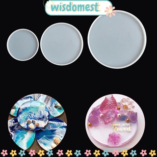 Wisdomest แม่พิมพ์ซิลิโคนเรซิ่น อีพ็อกซี่ สําหรับทําเครื่องประดับ DIY