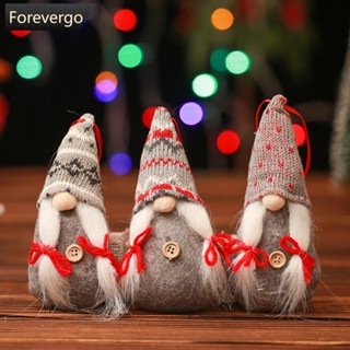 Forevergo ตุ๊กตาโนมไร้หน้า ขนาดเล็ก สําหรับตกแต่งต้นคริสต์มาส F8J6