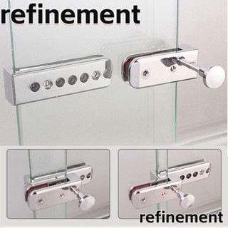 Refinement อุปกรณ์ล็อคประตูบานเลื่อน โลหะผสมสังกะสี