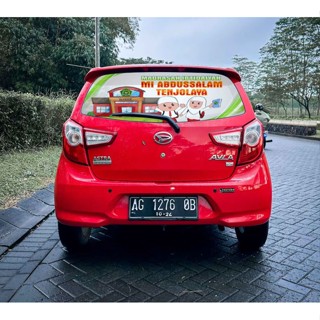 สติกเกอร์โปร่งแสง One Way Oneway Vision สําหรับติดรถยนต์ Daihatsu Ayla