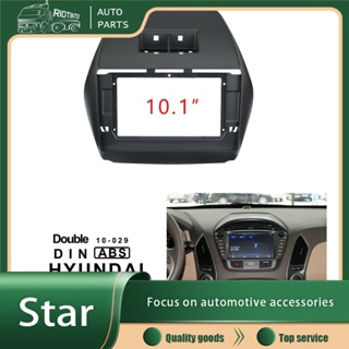 Rtok แผงเครื่องเล่น MP5 วิทยุ Fascia สําหรับ 2011-2017 Hyundai Tucson IX35 9 นิ้ว 10.1 นิ้ว Android 2Din