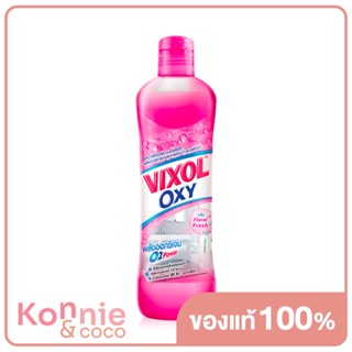 Vixol Oxy Bathroom Cleaner Floral Fresh 700ml วิกซอล ออกซี่ ผลิตภัณฑ์ทำความสะอาดห้องน้ำและสุขภัณฑ์.