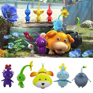 Expen ตุ๊กตาฟิกเกอร์ Pikmins รูปดอกไม้ ใบไม้ น้ําแข็ง สร้างสรรค์ ของเล่นสําหรับเด็ก