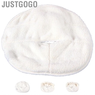 Justgogo Hot Compress Facial Steam Towel Home Beauty Salon Reusable Moisturizing Skin Care Face