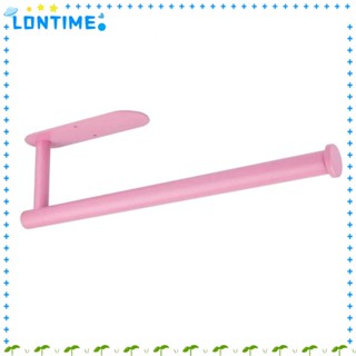 Lontime ที่วางม้วนกระดาษทิชชู่ แบบสเตนเลส ทรงสี่เหลี่ยม สีชมพู สําหรับห้องน้ํา ออฟฟิศ