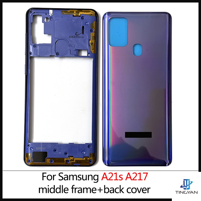 เคสแบตเตอรี่ด้านหลัง แบบเต็ม A21s พร้อมกาว สําหรับ Samsung Galaxy A21s A217 A217G SM-A217F