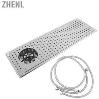 Zhenl Glass Rinser  Stainless Steel Convenient Automatic Clean G1/2in Exquisite for Bar