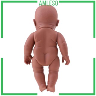[Amleso] ของเล่นตุ๊กตาเด็กผู้หญิงนอนหลับ เสมือนจริง ขนาด 30 ซม. สําหรับอาบน้ําเด็ก